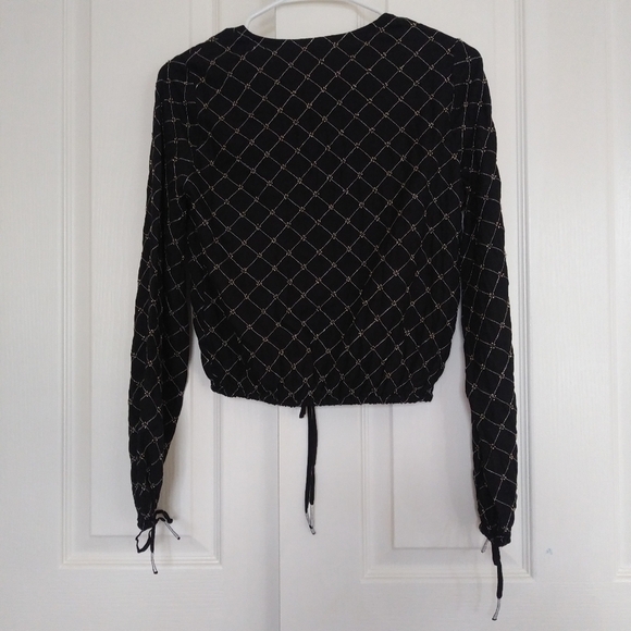 Revolve Tularosa Long Sleeve Bree Blouse Xxsmall - Picture 9 of 9